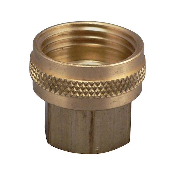 Plumb Pak Plumb Pak Brass 1/2 in. D X 3/4 in. D Swivel Hose Adapter 1 pk PP850-65 - main